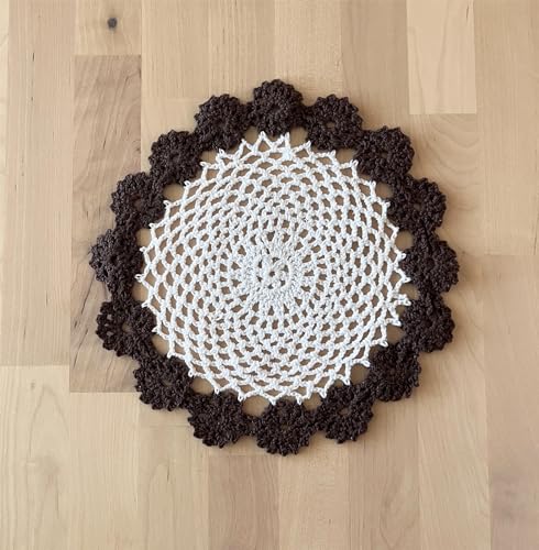 Handmade Floral Crochet Doily
