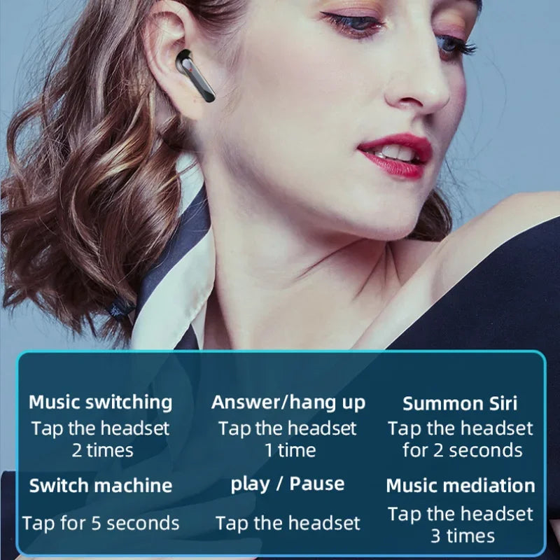 S20 TWS Wireless Earbuds with LED Charging Case