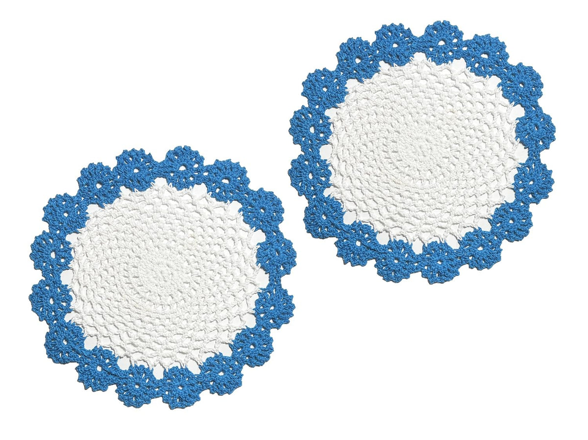 Handmade Floral Crochet Doily