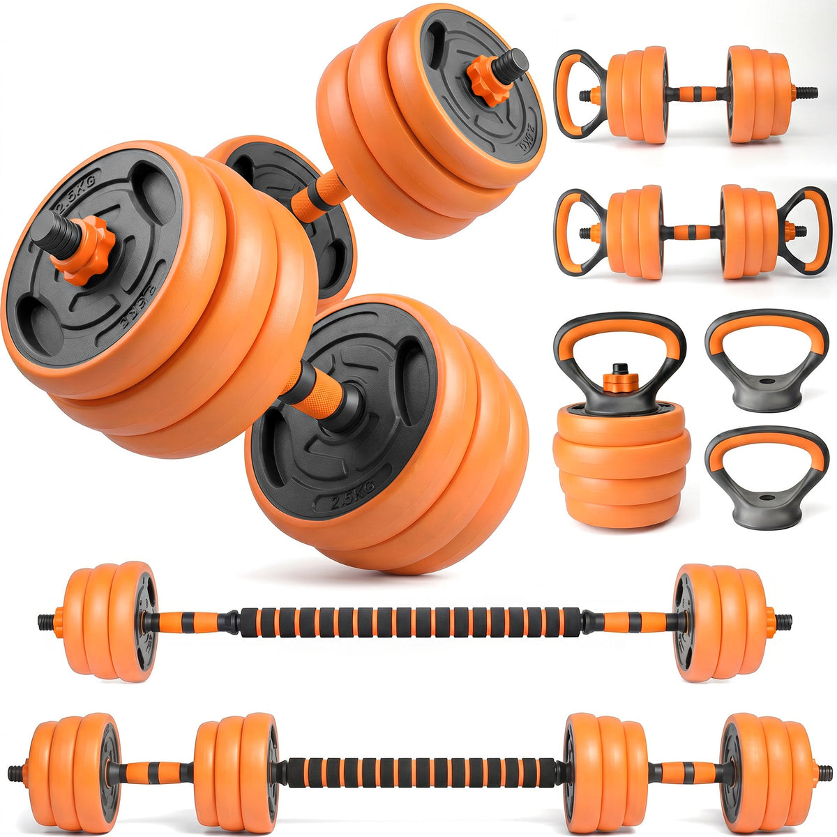 66 lb Multi-Function Adjustable Weight Set
