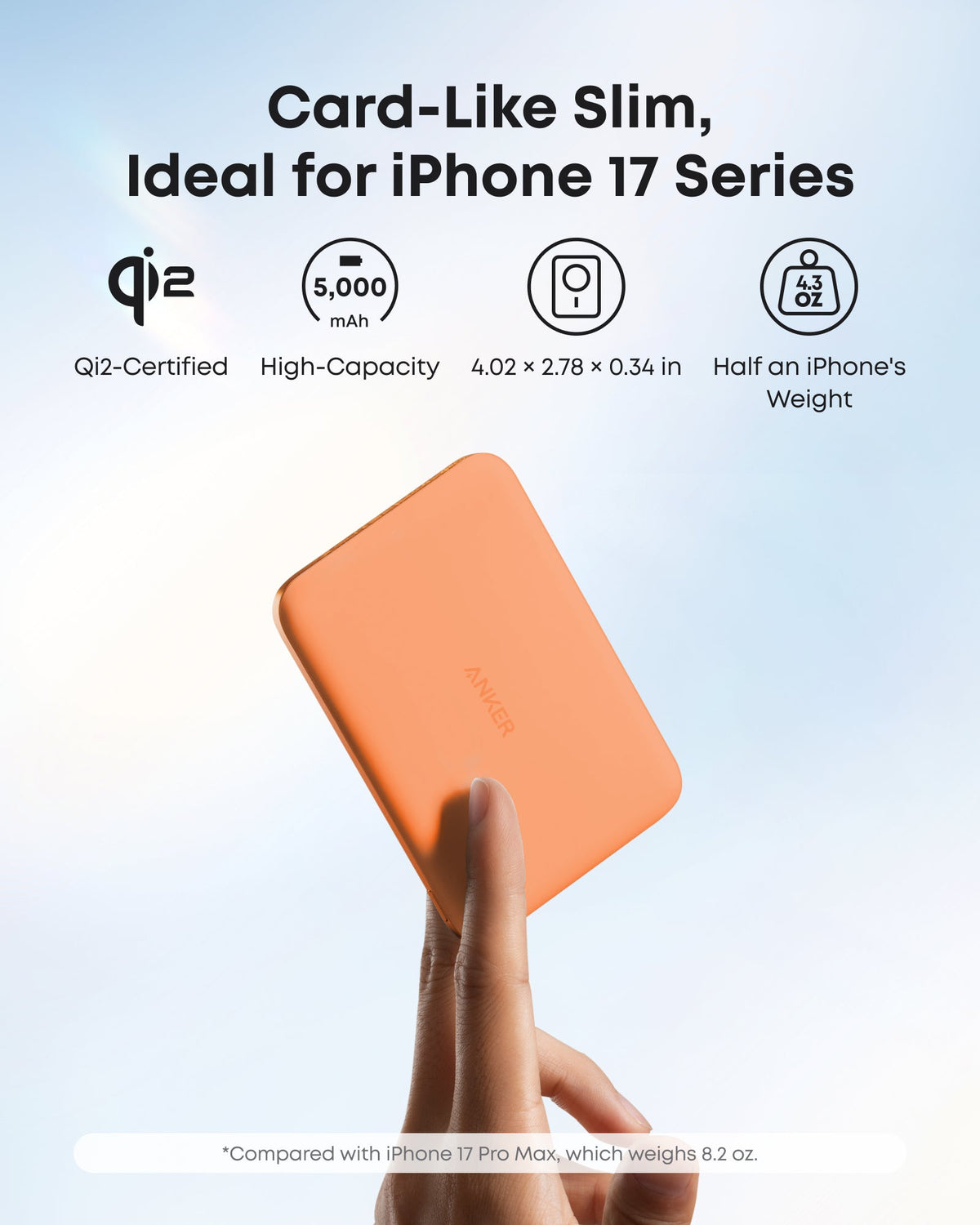Anker Nano 5K MagGo Slim Magnetic Power Bank