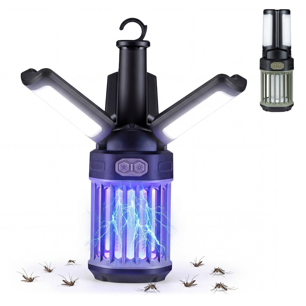 Rechargeable Camping Lantern & Bug Zapper