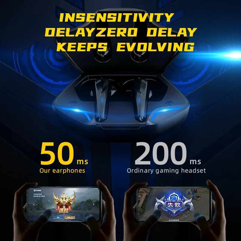 X15 Low-Latency Wireless Gaming Earbuds