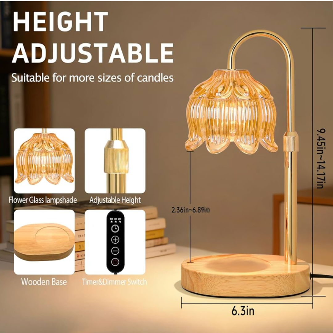Adjustable Candle & Simmer Pot Warmer Lamp