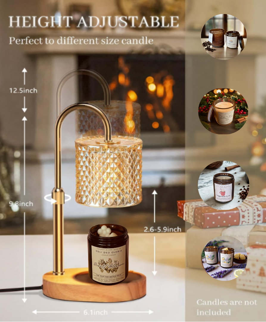 Adjustable Candle & Simmer Pot Warmer Lamp