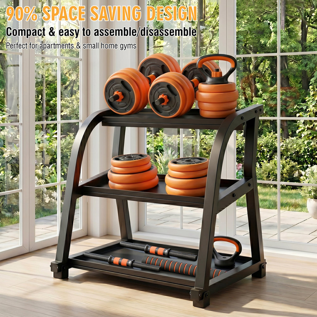 66 lb Multi-Function Adjustable Weight Set