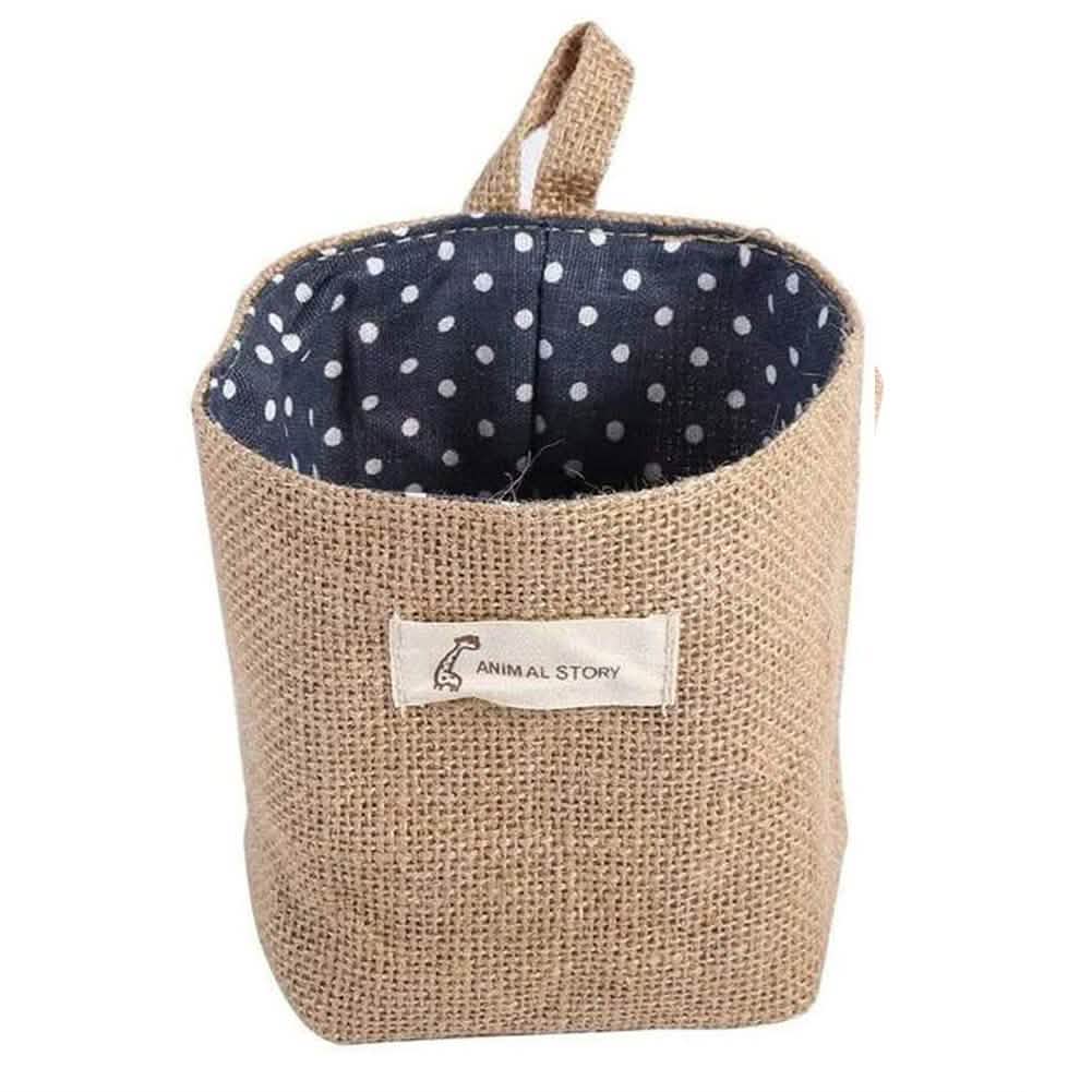 Cotton-Linen Hanging Storage Pocket