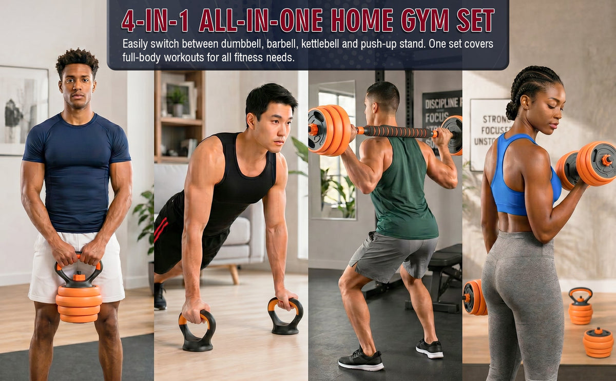 66 lb Multi-Function Adjustable Weight Set