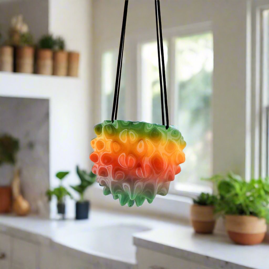 Sculptural Orb Hanging Planter