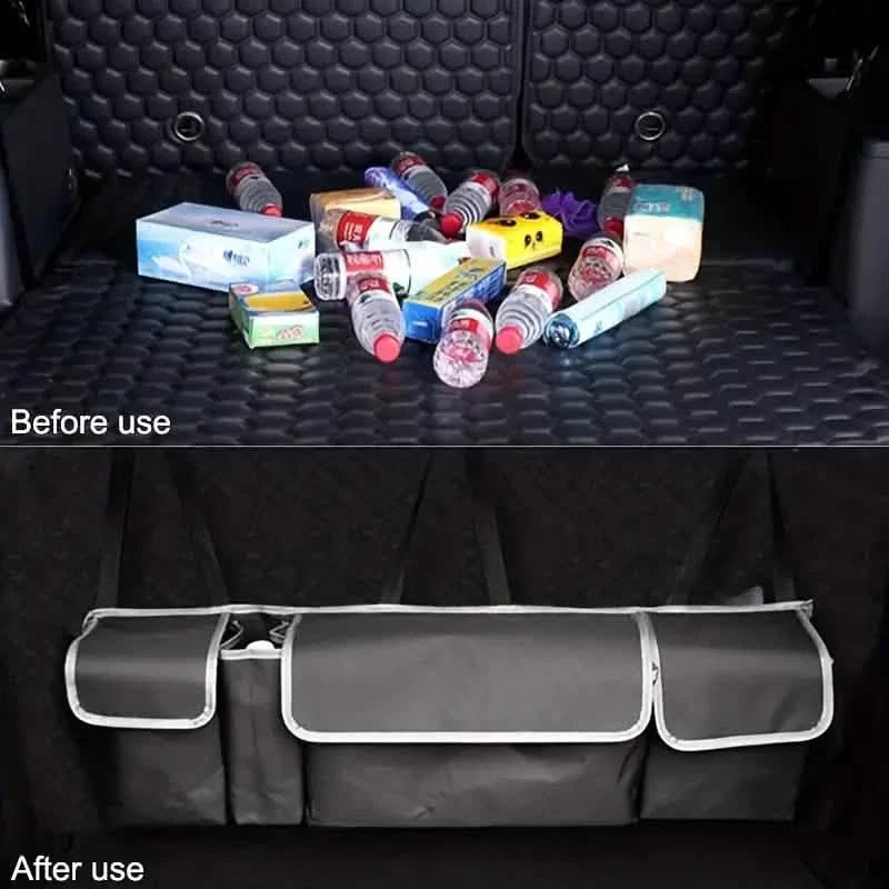 High-Capacity Back Seat & Trunk Storage Bag