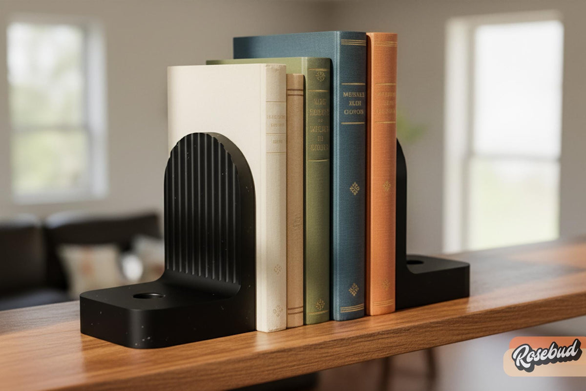 Modern Ribbed Bookend Propagation Station