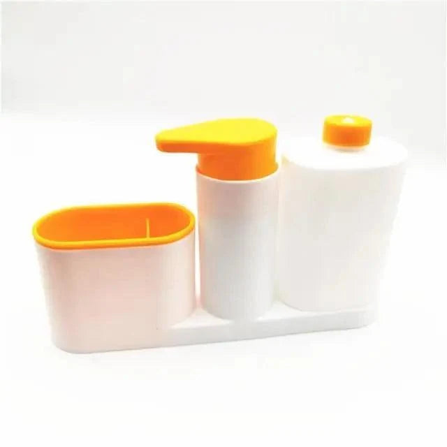3-in-1 Sink Soap Dispenser & Sponge Organizer