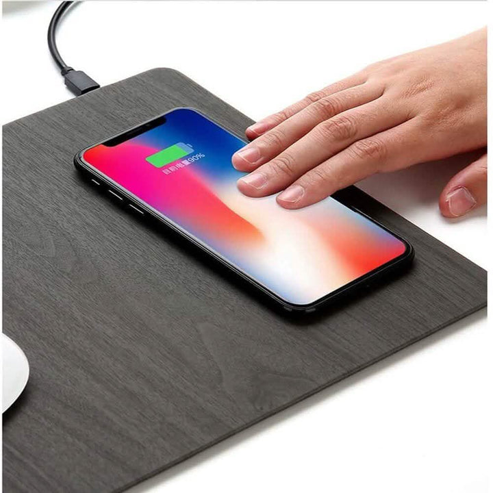 2-in-1 Wireless Charging Mouse Pad
