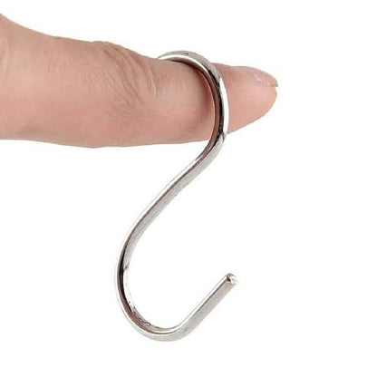 20-Pack Stainless Steel S-Hooks