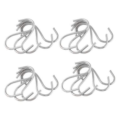 20-Pack Stainless Steel S-Hooks