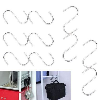 20-Pack Stainless Steel S-Hooks