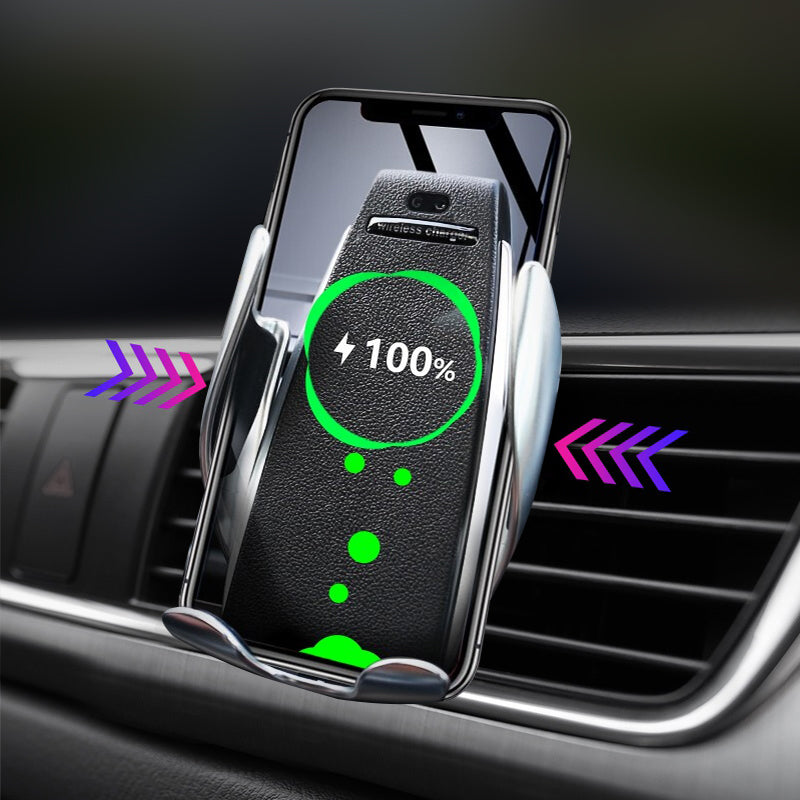 Automatic-Clamping Wireless Car Charger Mount