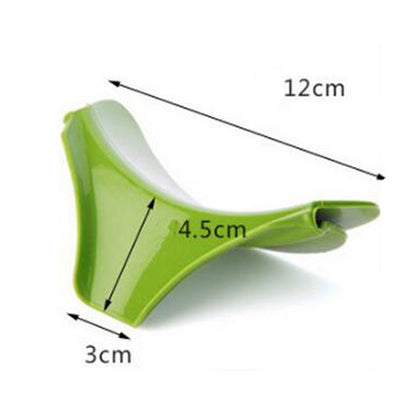Clip-On Silicone Pouring Funnel