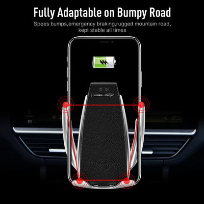 Automatic-Clamping Wireless Car Charger Mount
