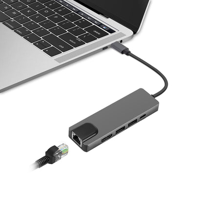 SaharaCase 5-in-1 USB-C Hub