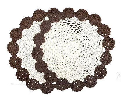 Handmade Floral Crochet Doily
