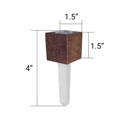 Wood Mini Vase Magnets – Set of 2