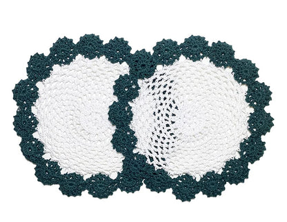 Handmade Floral Crochet Doily