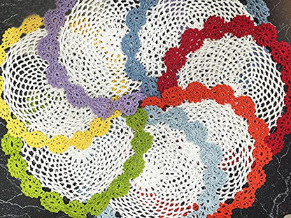 Handmade Floral Crochet Doily