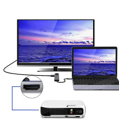 SaharaCase 5-in-1 USB-C Hub