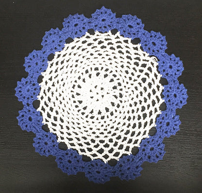 Handmade Floral Crochet Doily