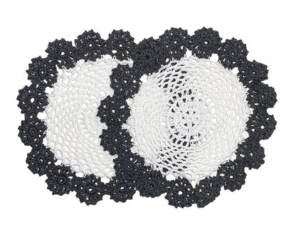 Handmade Floral Crochet Doily