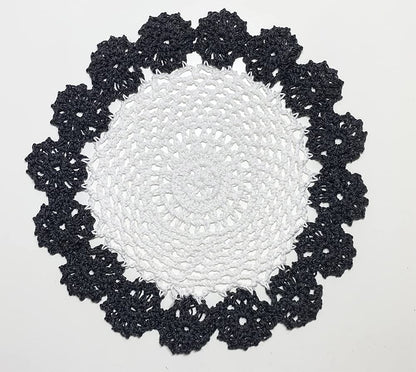 Handmade Floral Crochet Doily