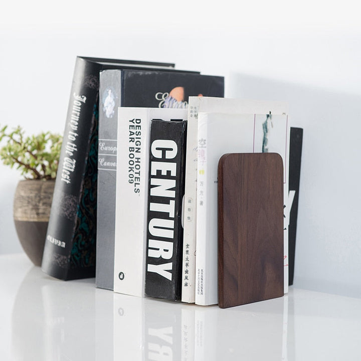 Solid Beech Wood Bookend