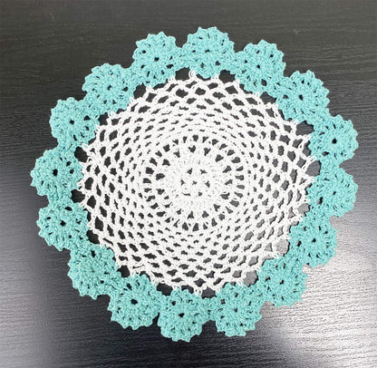 Handmade Floral Crochet Doily