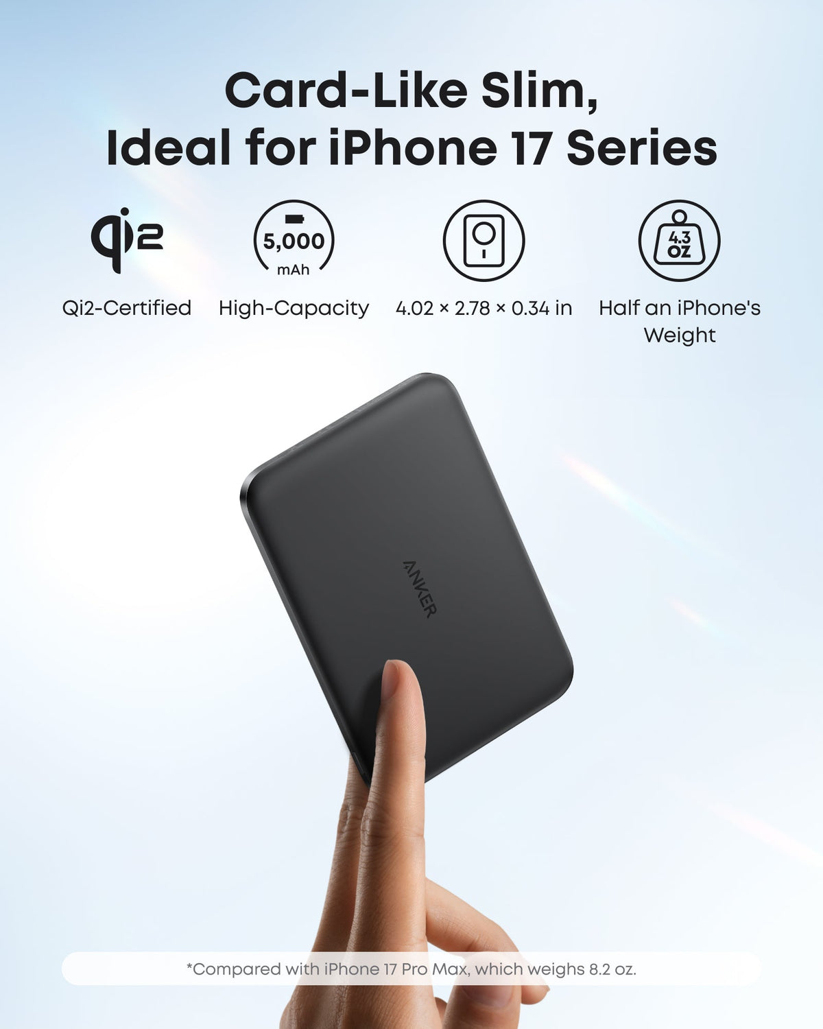 Anker Nano 5K MagGo Slim Magnetic Power Bank