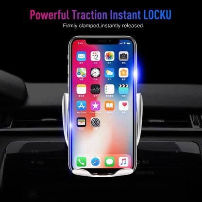 Automatic-Clamping Wireless Car Charger Mount