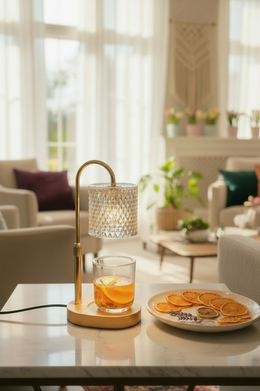 Adjustable Candle & Simmer Pot Warmer Lamp