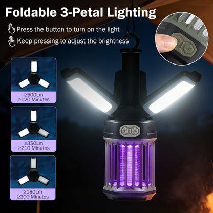 Rechargeable Camping Lantern & Bug Zapper