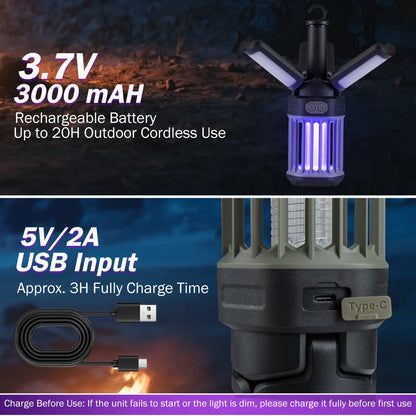 Rechargeable Camping Lantern & Bug Zapper