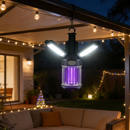 Rechargeable Camping Lantern & Bug Zapper