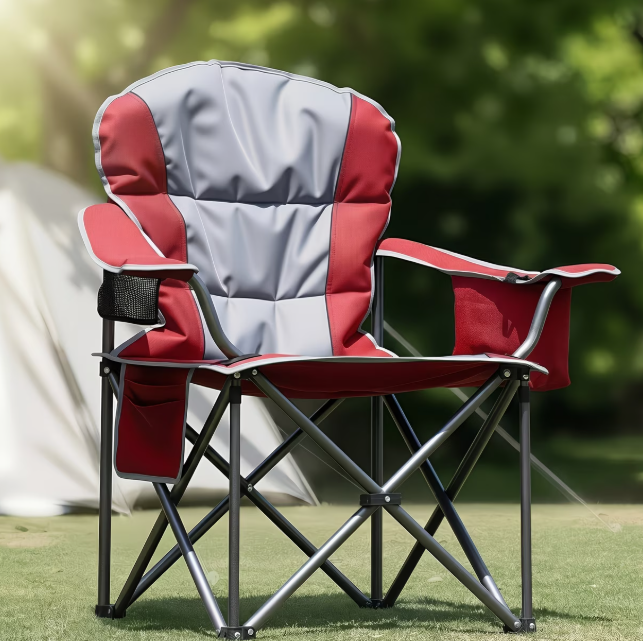 500 lb Heavy-Duty Folding Camping Chair