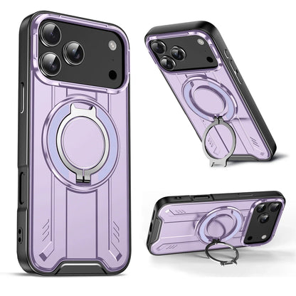 Magnetic iPhone Case with 360° Rotating Stand