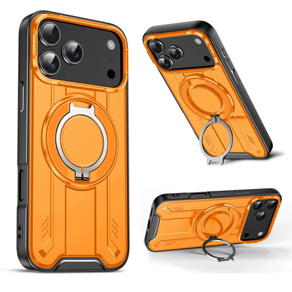 Magnetic iPhone Case with 360° Rotating Stand