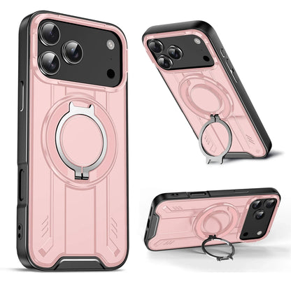 Magnetic iPhone Case with 360° Rotating Stand