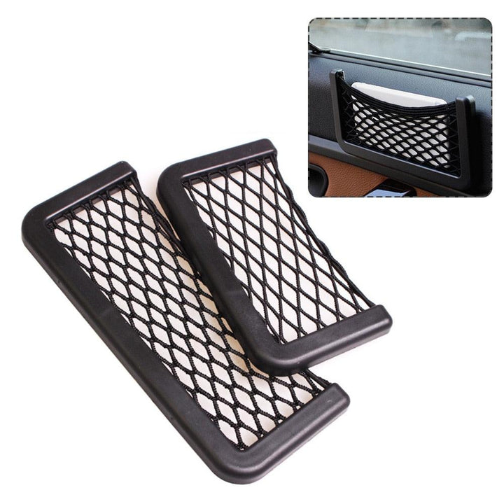 2-Pack Car Storage Net Pockets