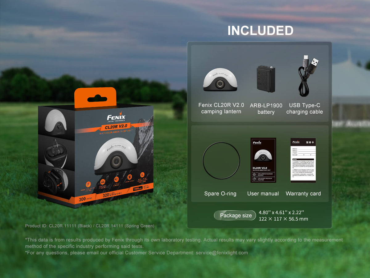 Fenix CL20R V2 Rechargeable Camping Lantern