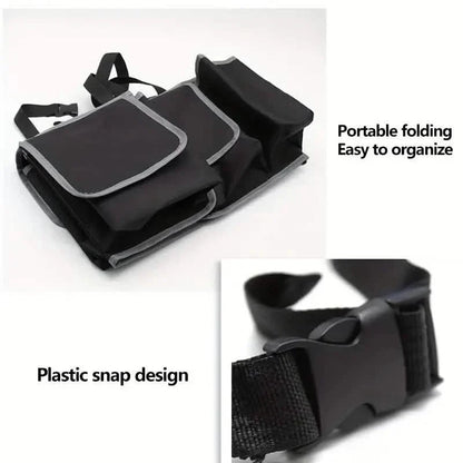 High-Capacity Back Seat & Trunk Storage Bag