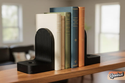 Modern Ribbed Bookend Propagation Station