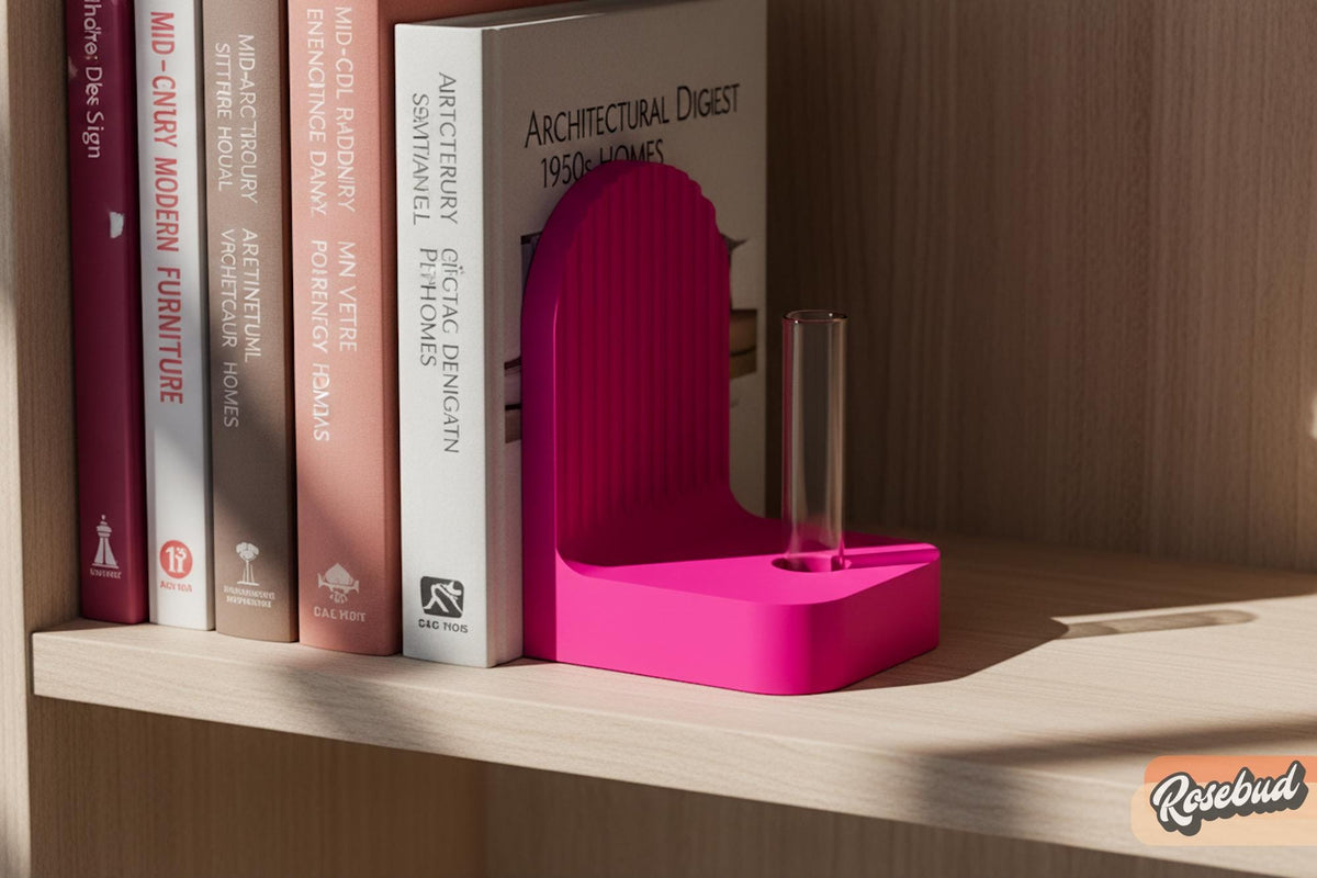 Modern Ribbed Bookend Propagation Station