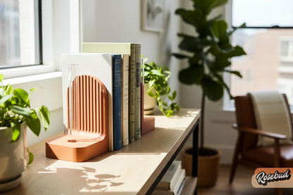 Modern Ribbed Bookend Propagation Station